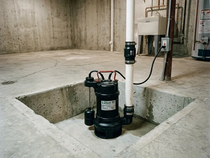 Sump Pump Installation Plumber in Willernie, MN